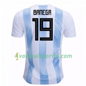 Argentinië Banega 19 Thuis Shirt WK voetbal 2018